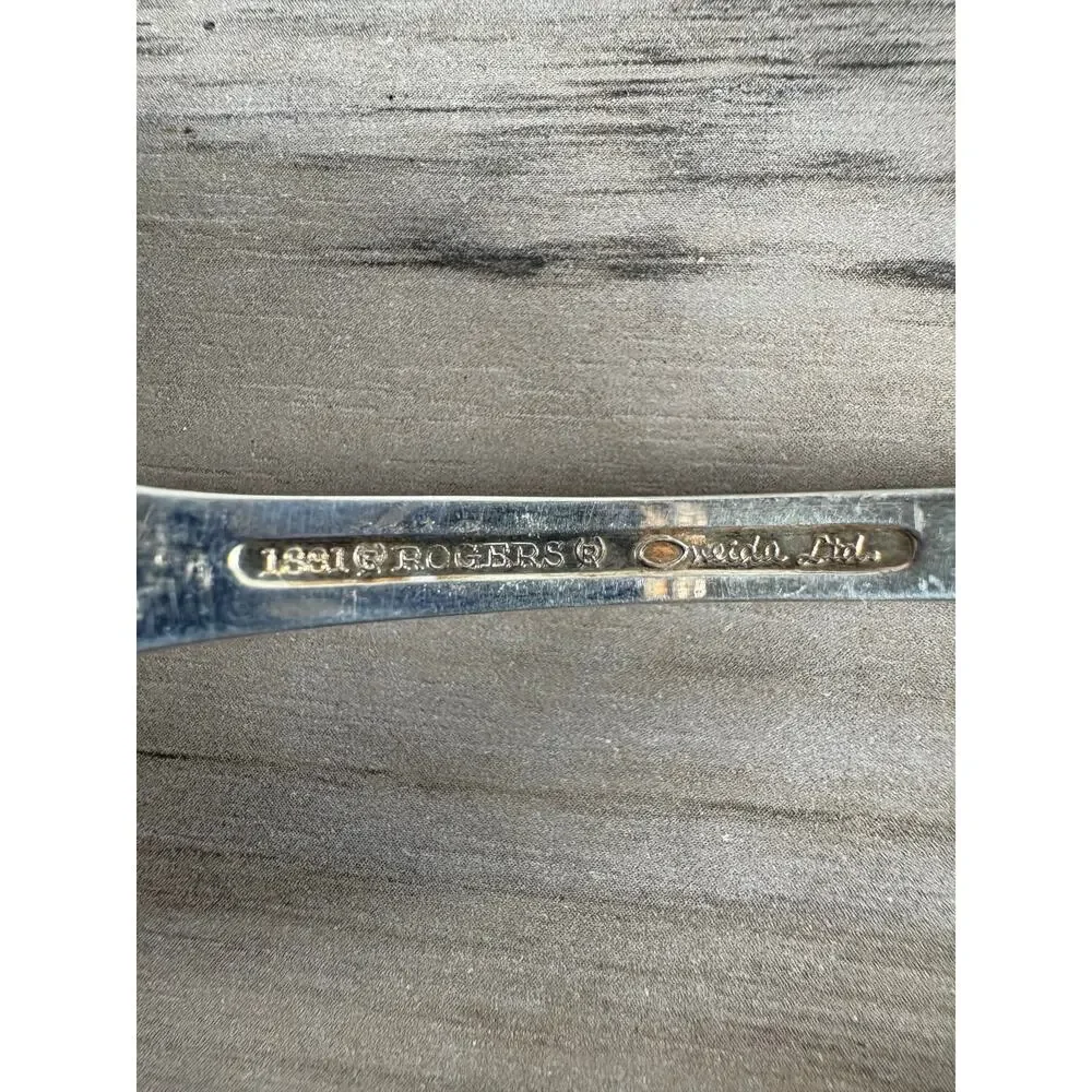 1881 Rodgers Oneida Bi-Centennial 1776-1976 Pie‎ Serving Spoon- EUC